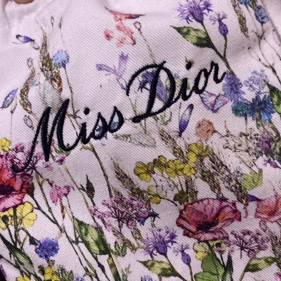 Miss Dior Milllefiori Drawstring Bag - Picture 8 of 12